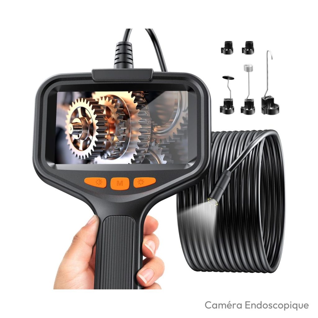 Endoscope caméra P200 4,3 écran 5 m 1080p